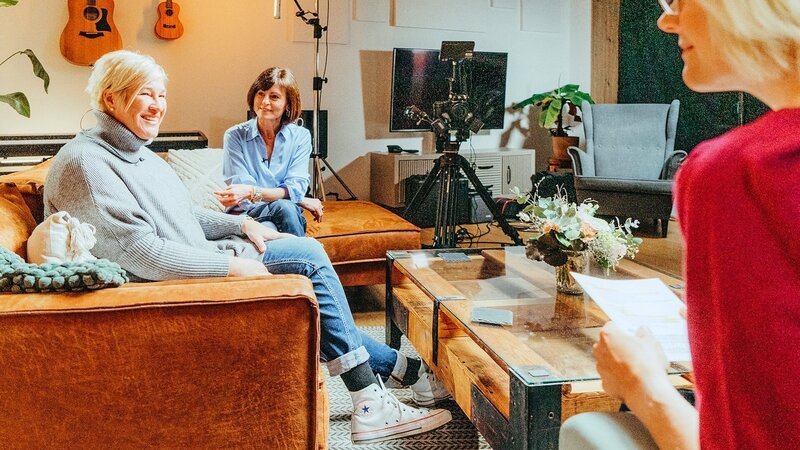 Evi Rodemann, Edith Pauls, Elena Schulte (v.l.)  Verwendung nur in Verbindung mit Programmkommunikation Jede andere Nutzung ist untersagt – Bild: Bibel TV