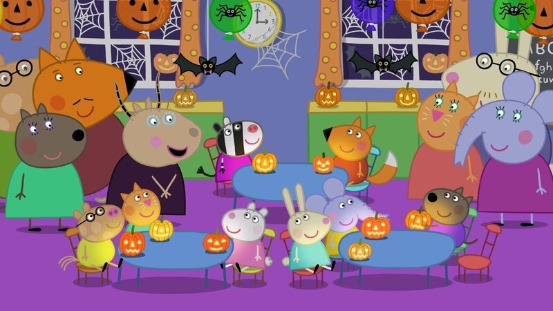 Schafft Peppa es noch rechtzeitig zur Preisverleihung? – Bild: SUPER RTL