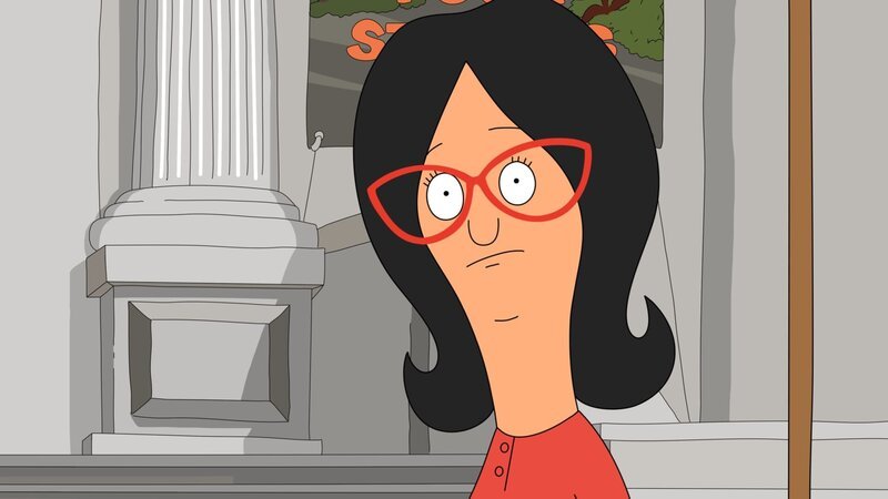 Auf der Treppe zum Museum bietet Linda ihre beeindruckenden Brüllkünste den streikenden Arbeitern an … – Bild: Paramount /​ FOX /​ 2013 FOX BROADCASTING /​ BOB’S BURGERS ™ and 2013 TCFFC ALL RIGHTS RESERVED.