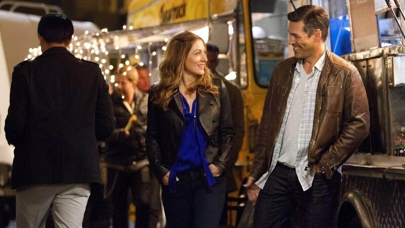 Dennis Rockmond (Eddie Cibrian), Dr. Maura Isles (Sasha Alexander) – Bild: VOX/​Warner Bros
