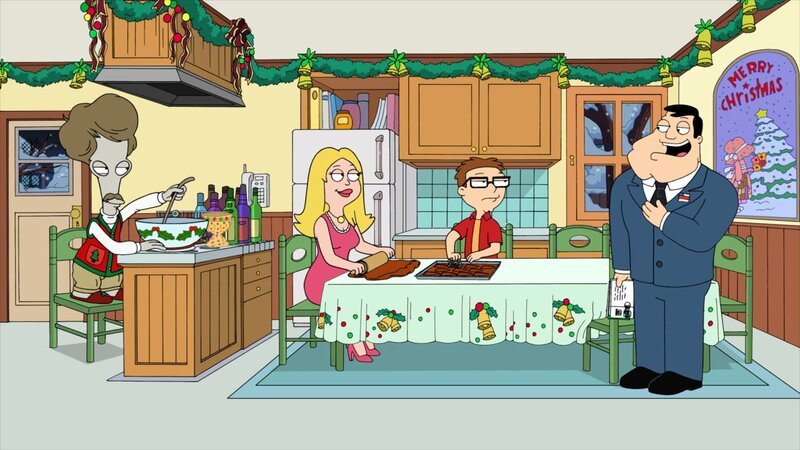 L-R: Roger, Francine, Steve, Stan – Bild: 2011 Fox and its related entities. All rights reserved. Lizenzbild frei