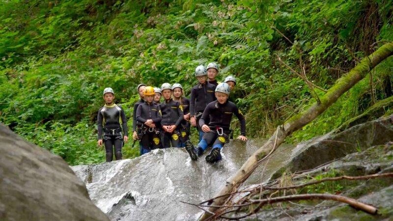 Canyoning im Großsölktal. – Bild: ORF/​REINDL