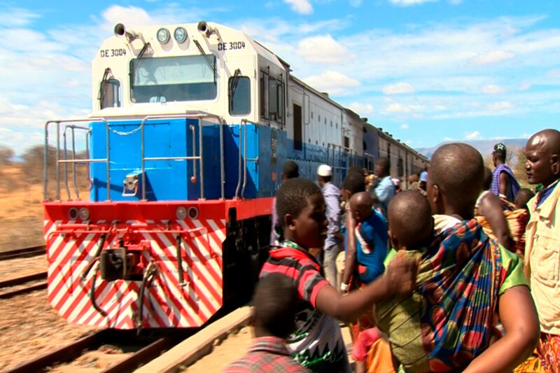 Unterwegs mit der Tazara. – Bild: SWR/​Michael Mattig-Gerlach