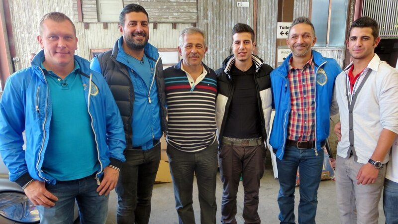 Foto v.li.: Otto Schulte, Sükrü Pehlivan, Sedat, Tibet, Mauro Corradino und Koray – Bild: RTL Zwei