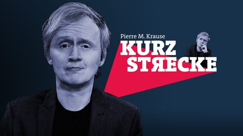Keyvisual der Sendung „Kurzstrecke mit Pierre M. Krause“. – Bild: SWR