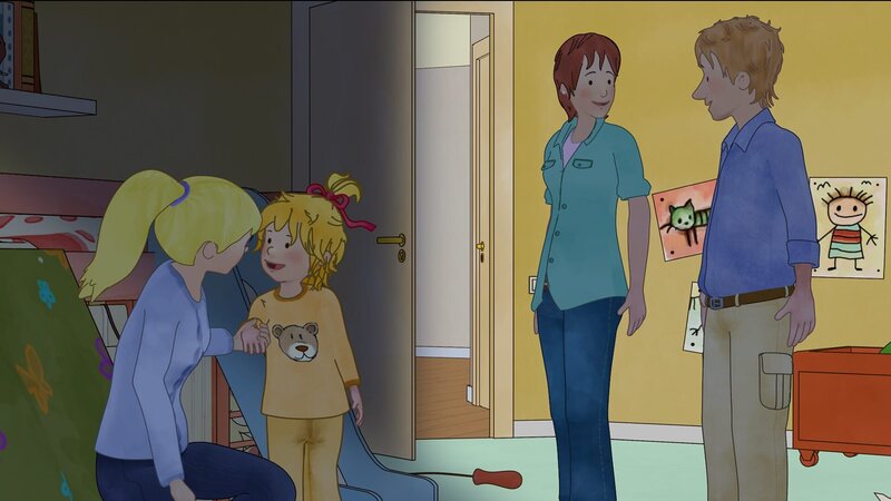 Conni will, dass Marie bald wieder kommt. – Bild: ZDF und (c) Henning Windelband (Youngfilms GmbH)