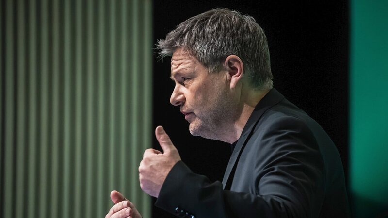 „Robert Habeck – Ein Porträt“: Robert Habeck am Sprechen – Bild: ZDF „Robert Habeck – Ein Porträt“: Robert Habeck am Sprechen – Bild: ZDF
