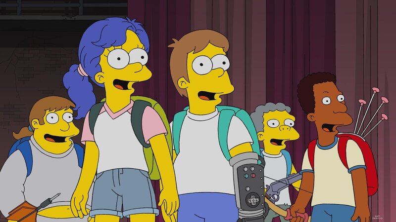 Jeff; Marge; Homer; Moe; Carl – Bild: 20th Television