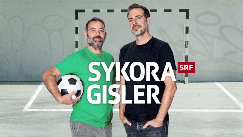 Sykora Gisler – Der Fussball-Talk Mämä Sykora und Tom Gisler Keyvisual 2022. – Bild: SRF