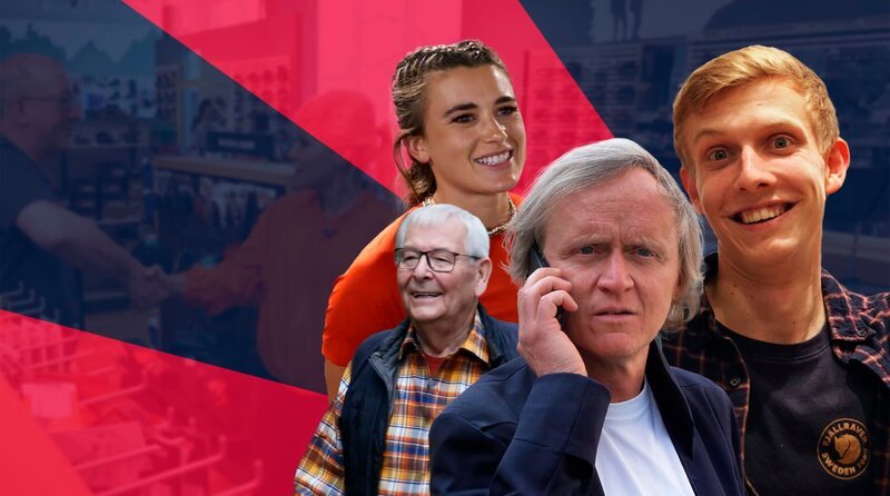 Pierre M. Krause mit unerwarteten Gästen der Kurzstrecken. – Bild: SWR