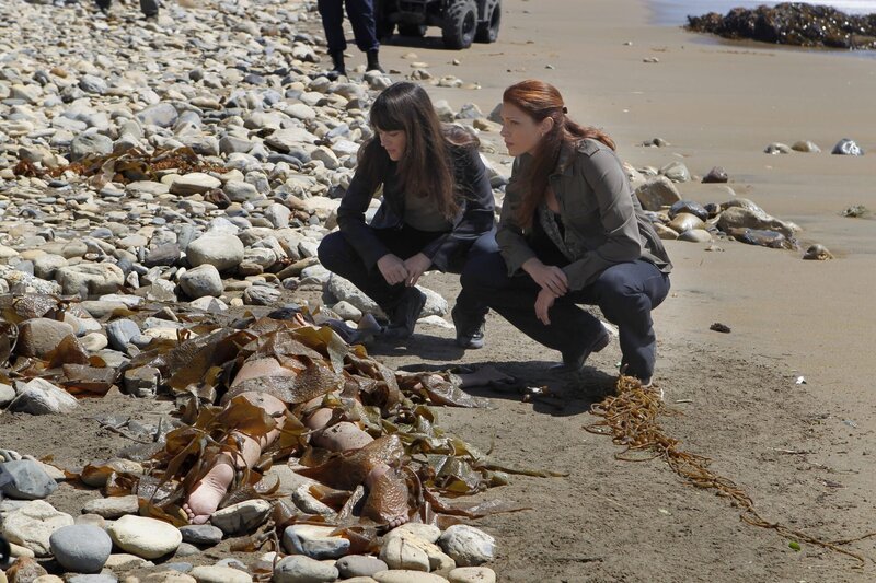 Patrick, Grace (Amanda Righetti, r.) und Teresa (Robin Tunney, l.) müssen den Tod einer jungen Frau aufklären, deren Leiche an den Strand einer Insel, die vor der Küste Kaliforniens liegt, gespült wurde … – Bild: ATV