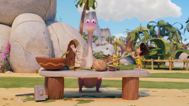 Was soll Minus Drei aus diesen Bauteilen bloß zusammenbauen? – Bild: ZDF/​(c) 2024 M.A.R.K.13, TRIKK17, ZDF, Fabrique d’image