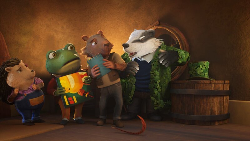 v.li.: Igel, Kröterich, Ratte, Dachs – Bild: Hoho Entertainment Limited