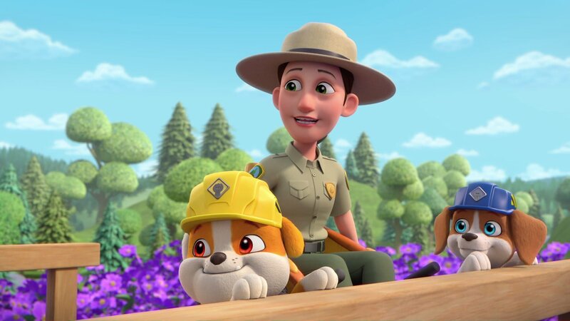 v.li.: Rubble, Park Ranger Rose, Wheeler – Bild: Paramount