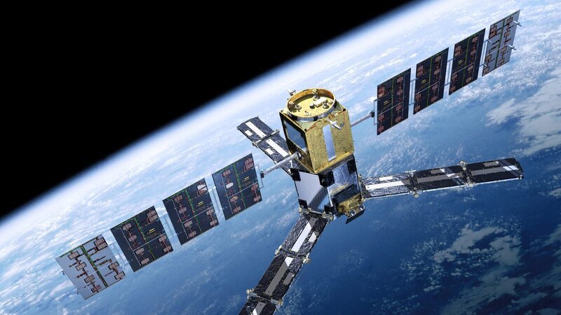 Satellit SMOS. – Bild: ZDF und ORF/​ESA