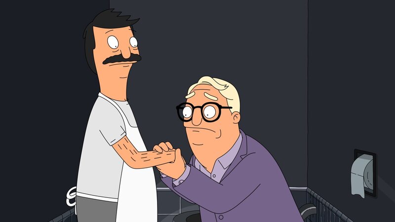 Gemeinsam haben sie vor, Mr. Fischoeder davon zu überzeugen, die Wonder Wharf zu verkaufen: Bob (l.) und Felix (r.) … – Bild: 2013 Twentieth Century Fox Film Corporation. All rights reserved. Lizenzbild frei