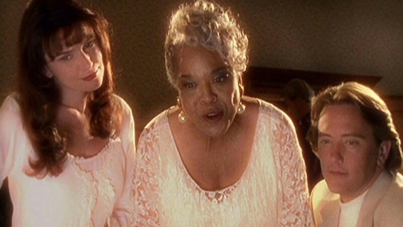 Monica (Roma Downey), Tess (Della Reese), Andrew (John Dye) – Bild: Bibel TV