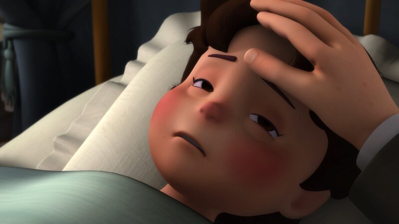 Heidi ist krank. – Bild: ZDF/​Studio 100 Animation/​Heidi Productions Pty. Limited