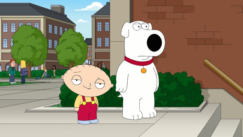 Stewie Griffin (l.); Brian Griffin (r.) – Bild: Fox