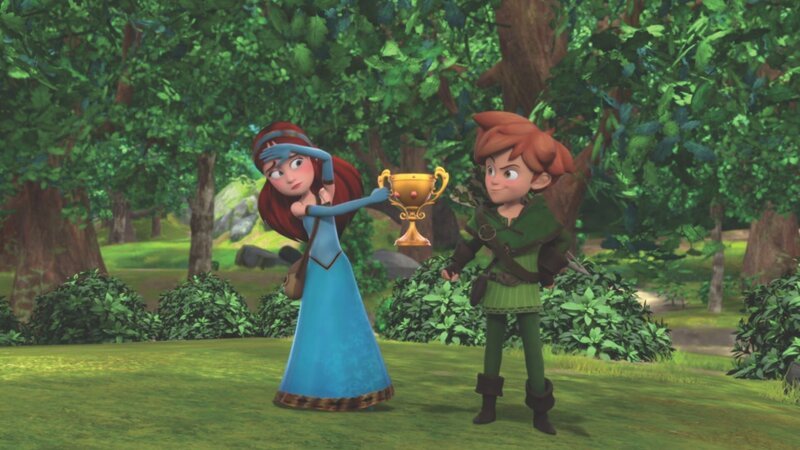 Der Pokal ist verhext. Ob Marian (l.) damit was zu tun hat? – Bild: ZDF/​Method Animation/​DQ Entertainment
