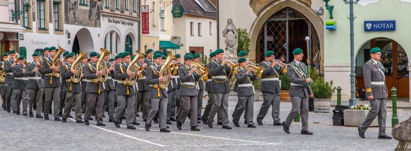 Militärmusik Niederösterreich. – Bild: ORF/​Anton Wieser