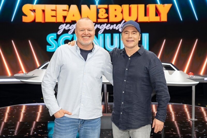 Stefan Raab (l.) und Michael Bully Herbig – Bild: RTL /​ Raab ENTERTAINMENT /​ Markus  Hertrich