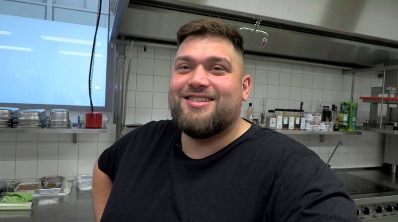 Sternenkoch Lukas Jakobi. – Bild: HR