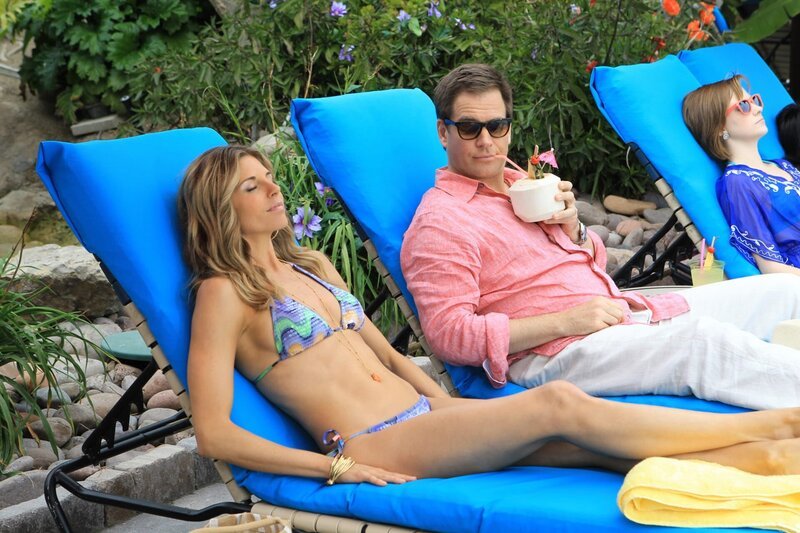 Michael Weatherly und Andrea Bogart – Bild: CBS Broadcasting Inc.