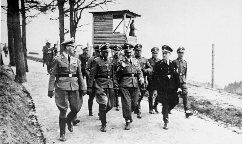 Ernst Kaltenbrunner in Mauthausen. – Bild: ORF/​Pammer Film/​USHMM