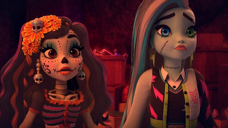 v.li.: Skelita Calaveras, Frankie Stein – Bild: Paramount