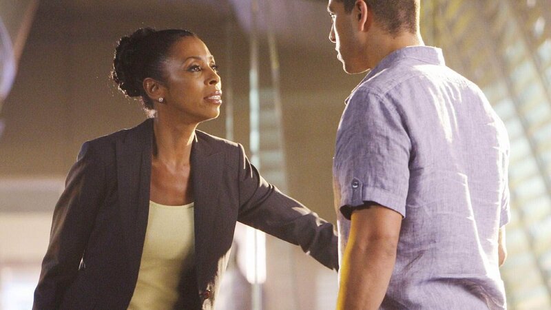 Eric Delko (Adam Rodriguez, re.) und Dr. Alexx Woods (Khandi Alexander) – Bild: SUPER RTL