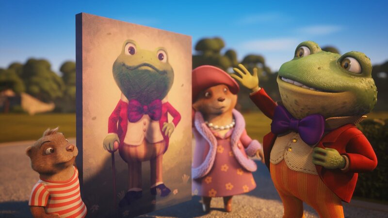 v.li.: Otti, Frau Otter, Kröterich – Bild: Hoho Entertainment Limited