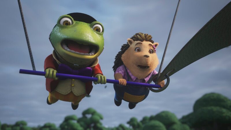 v.li.: Kröterich, Igel – Bild: HoHo /​ Hoho Entertainment Limited