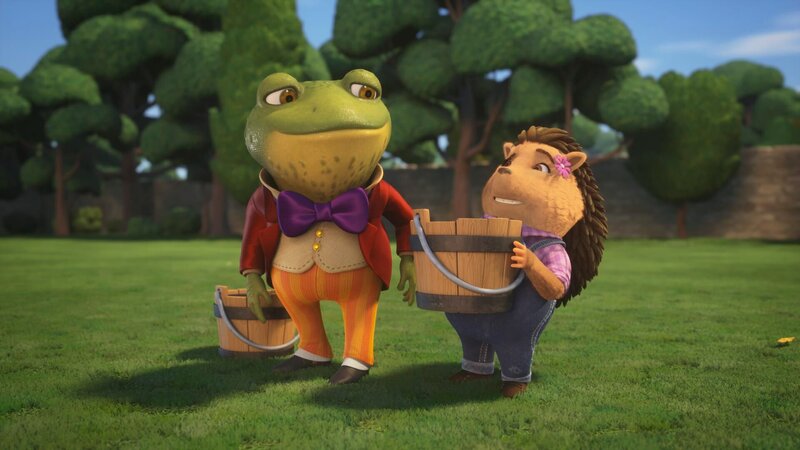 v.li.: Kröterich, Igel – Bild: HoHo /​ Hoho Entertainment Limited