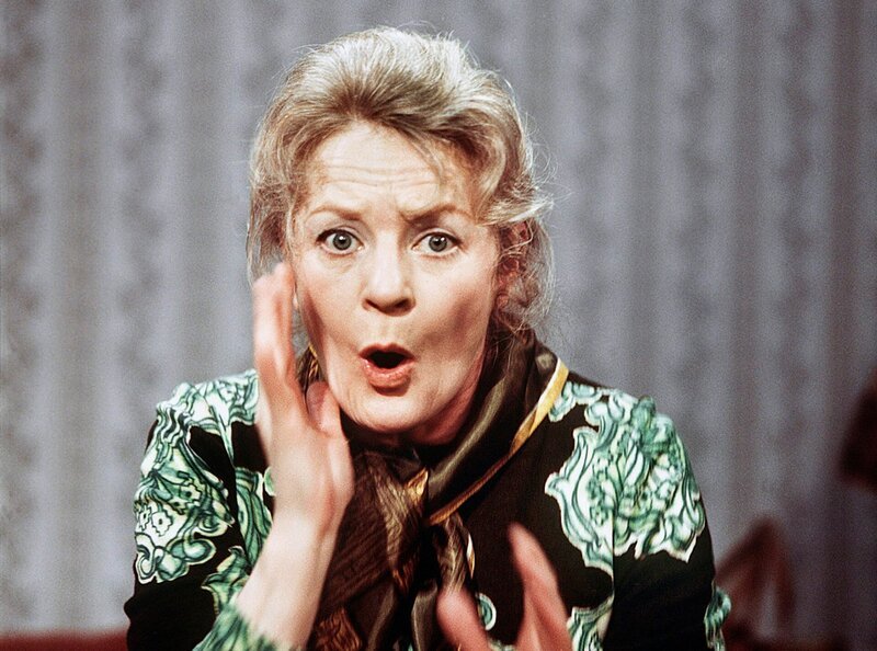 NDR Fernsehen EIN HERZ UND EINE SEELE, „Der Sittenstrolch“, am Dienstag (16.03.10) um 21:00 Uhr. Else Tetzlaff (Elisabeth Wiedemann). – Bild: NDR/​SWR/​WDR