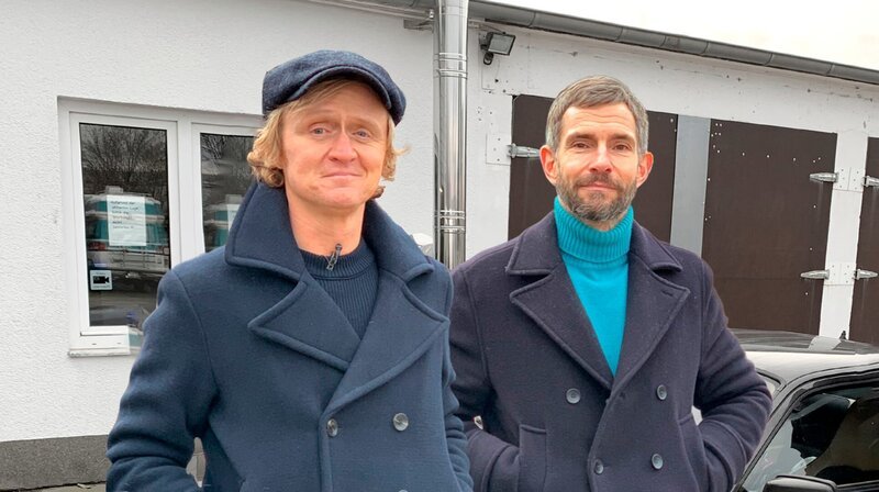 Pierre M. Krause und Micky Beisenherz – Bild: SWR/​dibido /​ ZDF