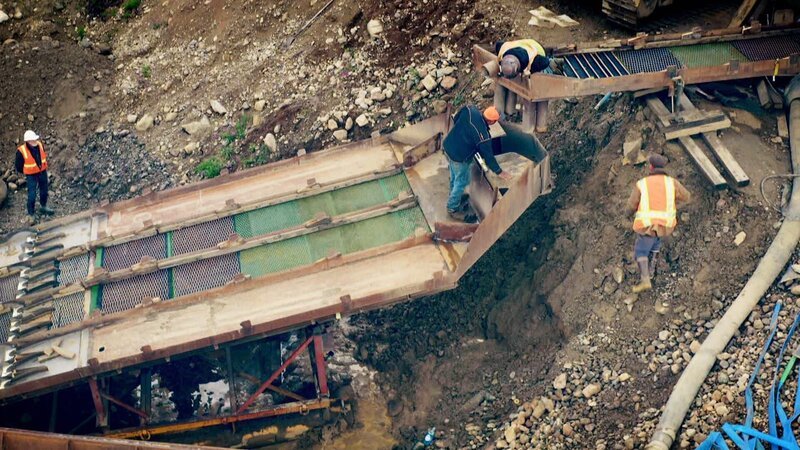 Die Busch Creek Mine in den Talkeetna Bergen. – Bild: Warner Bros. Discovery