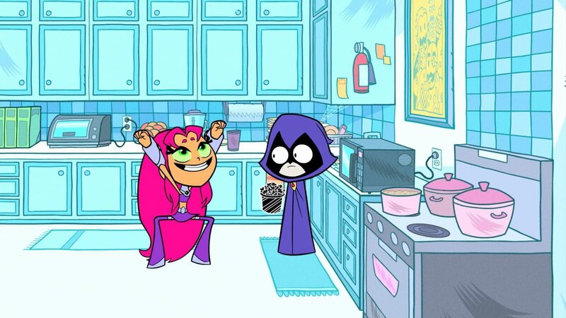 v.li.: Starfire, Raven – Bild: Cartoon Network