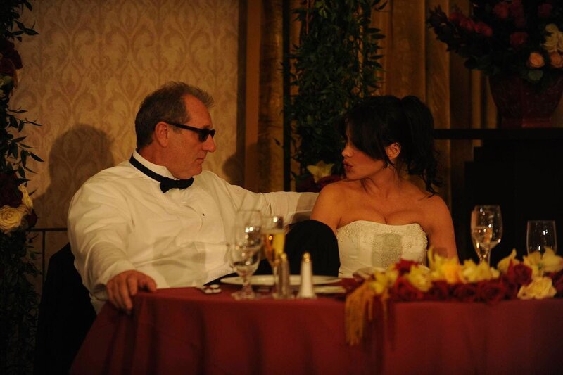 Ed O’Neill (Jay Pritchett), Sofía Vergara (Gloria Delgado). – Bild: Byline: mitchell haddad, Credit: mitchell haddad,