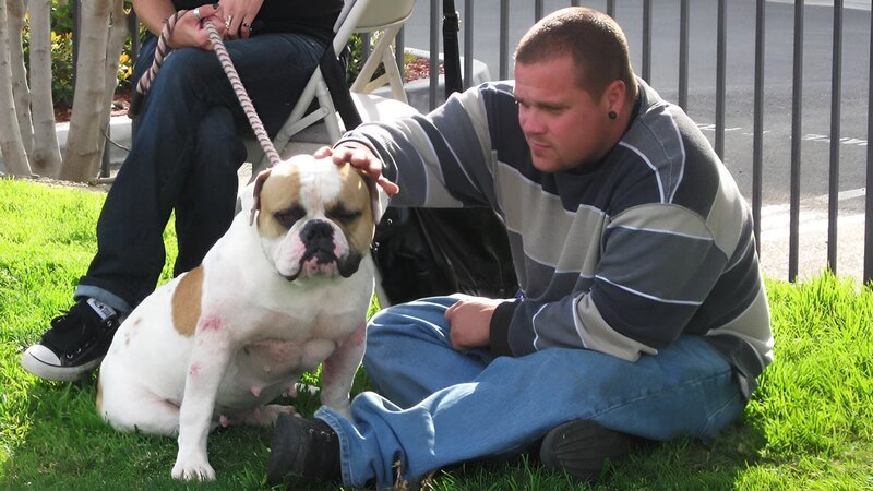 Tania and Billy take Creature to the dog park. – Bild: Discovery Communications Inc