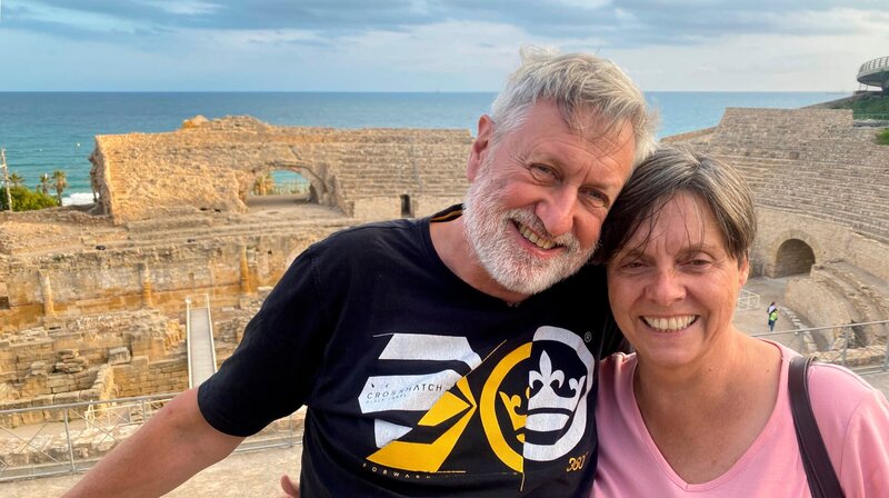 Ehepaar Erbslöh in Spanien. – Bild: WDR/​sagamedia