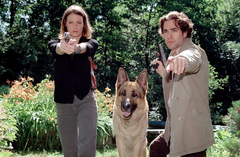 Elke Winkens (Niki Herzog), Alexander Pschill (Marc Hoffmann). – Bild: ORF