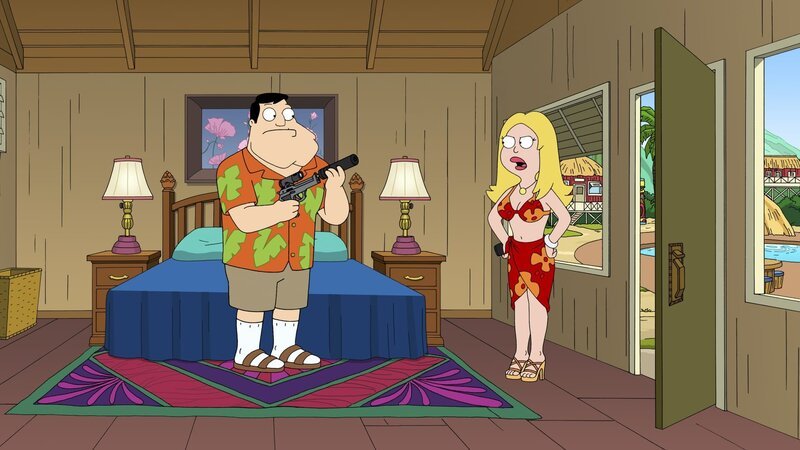 L-R: Stan, Francine – Bild: 2012 Fox and its related entities. All rights reserved. Lizenzbild frei