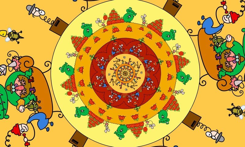 Mit der Maschine vom Herrn Doktor kann Tom in seinen eigenen Kopf gucken. – Bild: SWR