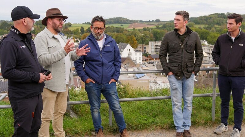 L-R: Corjan Mol, Jacquo Silvertant, Emiliano Sacchetti, Alex Lagina und Peter Fornetti – Bild: Prometheus Entertainment