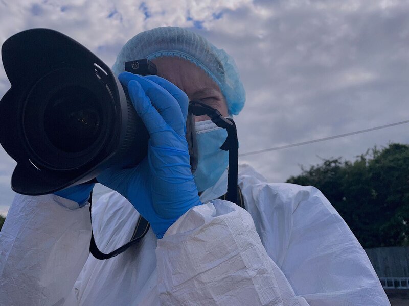 Sarah Thirkell – Forensische Ausbilderin – Bild: Crime + Investigation /​ Spun Gold TV production