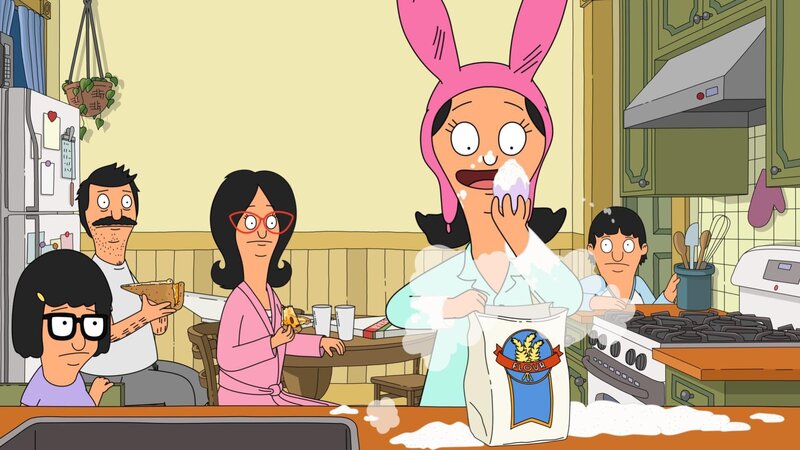 l-r: Tina, Bob, Linda, Louise, Gene – Bild: ViacomCBS