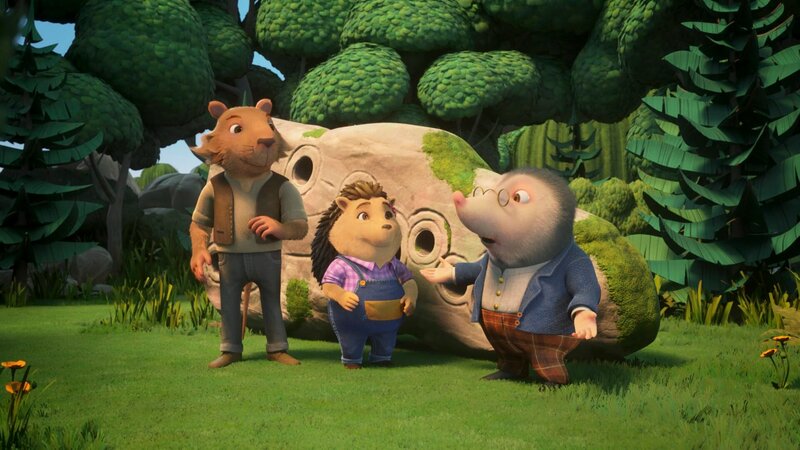 v.li.: Ratte, Igel, Mauli – Bild: HoHo /​ Hoho Entertainment Limited 2022