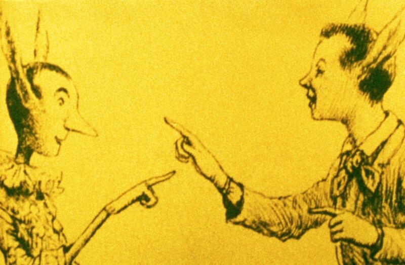 Während viele die Pinocchio-Legende als moralisierendes Lehrstück verstehen, liefert Comencini eine eher humanistische Interpretation. – Bild: Cinéma films /​ ARTE G.E.I.E.