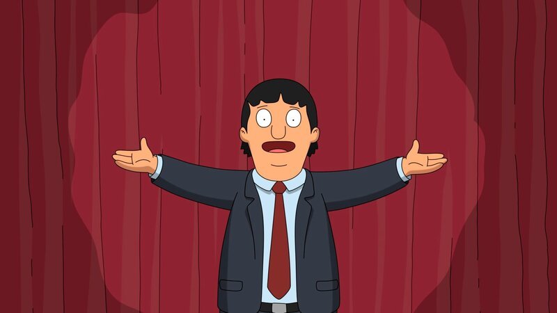 Weil ihm Courtneys Musical nicht gefällt, plant Gene (Bild) eine eigene Vorführung und wird ganz plötzlich zum Star. Kann das gutgehen? – Bild: ViacomCBS /​ FOX /​ BOB’S BURGERS ™ and  © 2014 TCFFC ALL RIGHTS RESERVED.